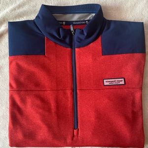 Vineyard vines quarter zip sweater Sz Large
